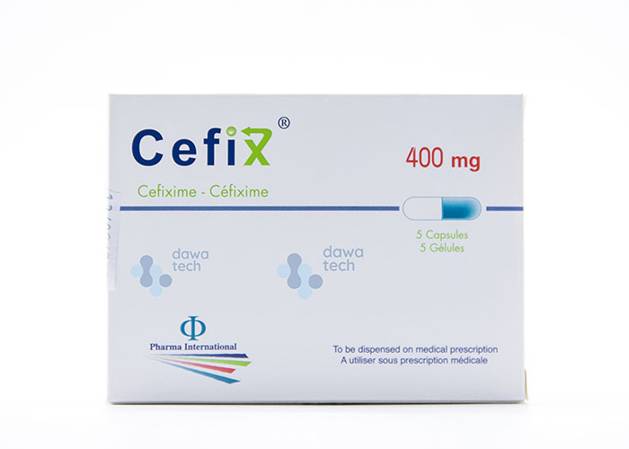 Cefix 400mg Cap  5'S
