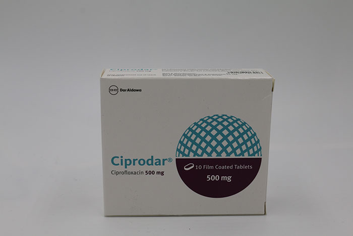 Ciprodar 500 Tab 10'S.