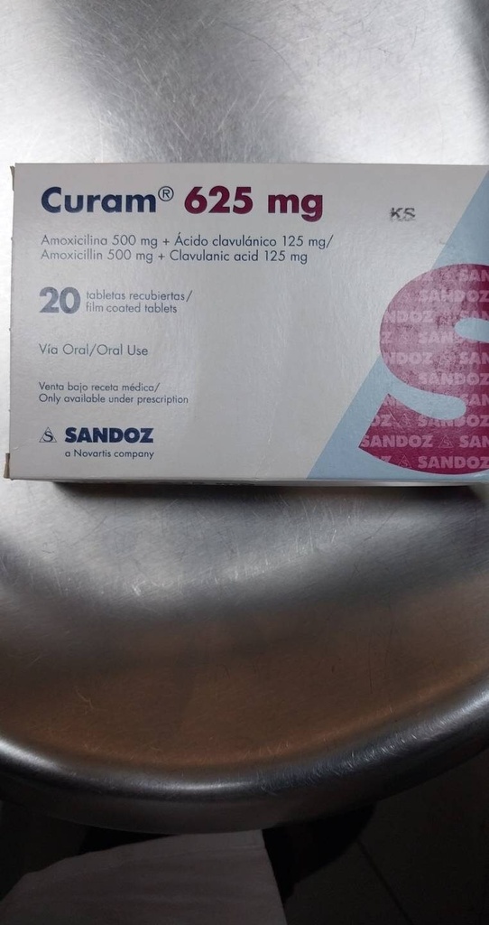 Curam 625mg Tab. 20'S