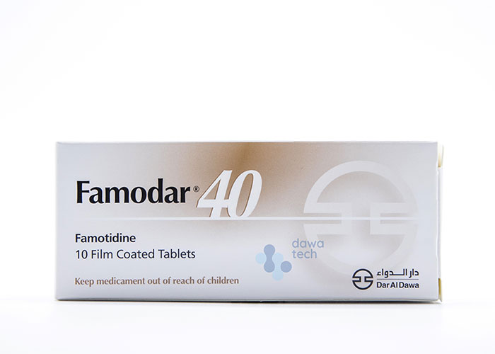 Famodar 40mg Tab 10'S.