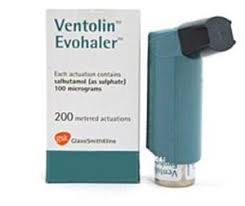 Ventolin Evohaler 100mg 200 Dose