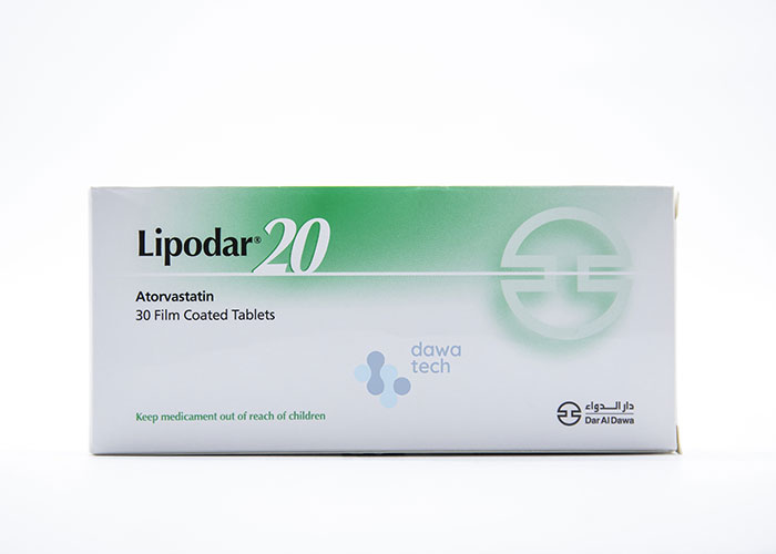 Lipodar 20 Tab 30