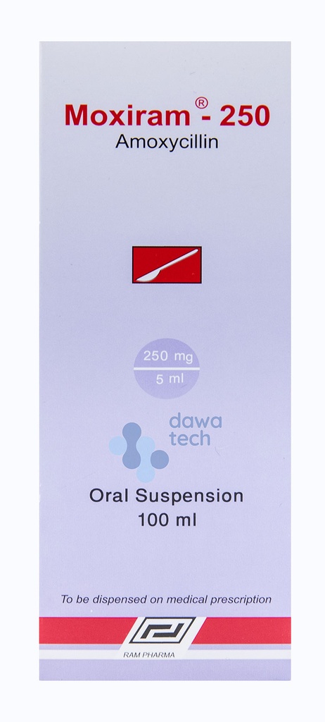 Moxiram 250mg Susp .100ml