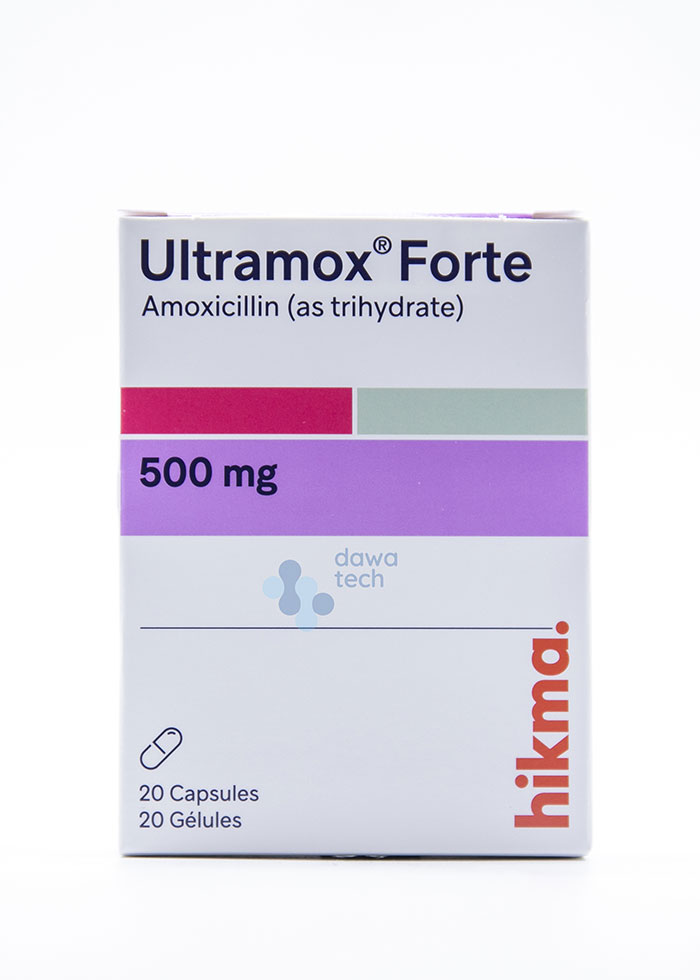 Ultramox 500mg Caps 20