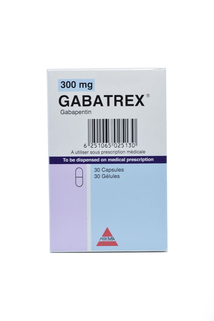 Gabatrex 300 Mg 30 Caps