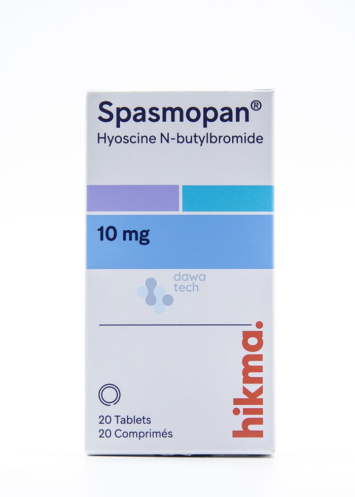 Spasmopan Tab 20'S
