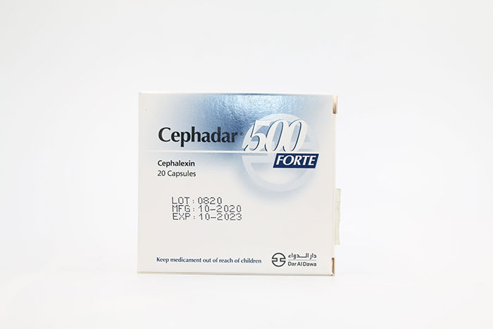 Cephadar Forte 500mg Caps 20'S.