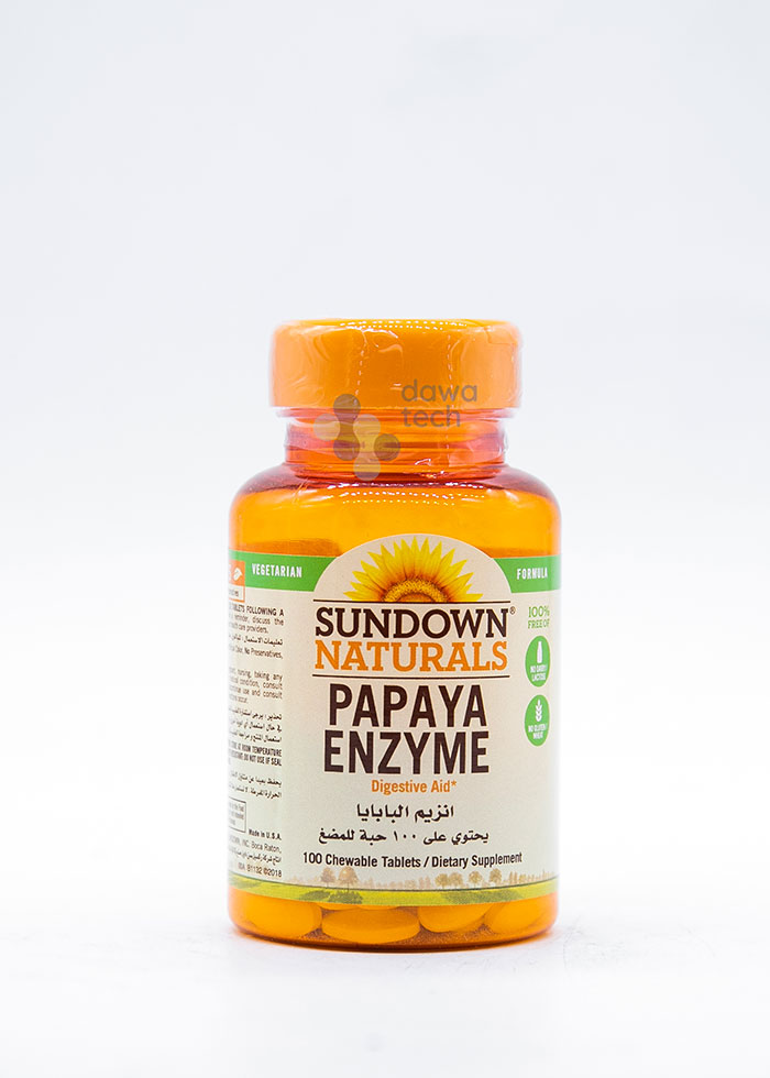 Sundown Papaya Enzyme