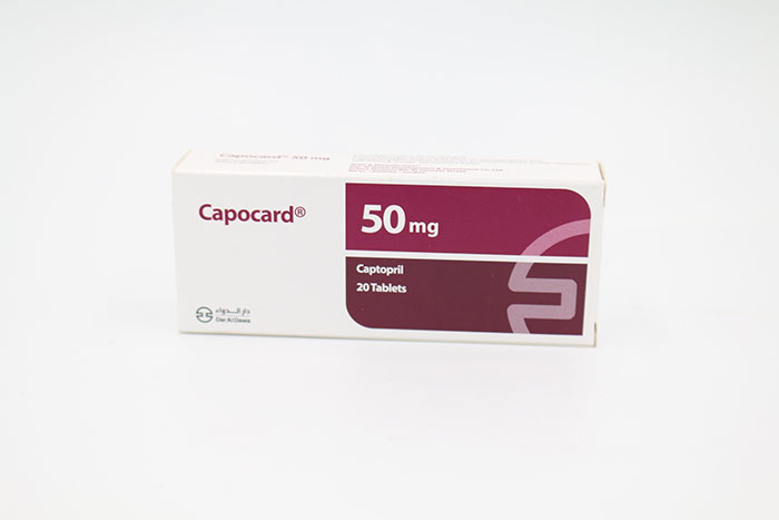 Capocard  50mg Tab.20'S