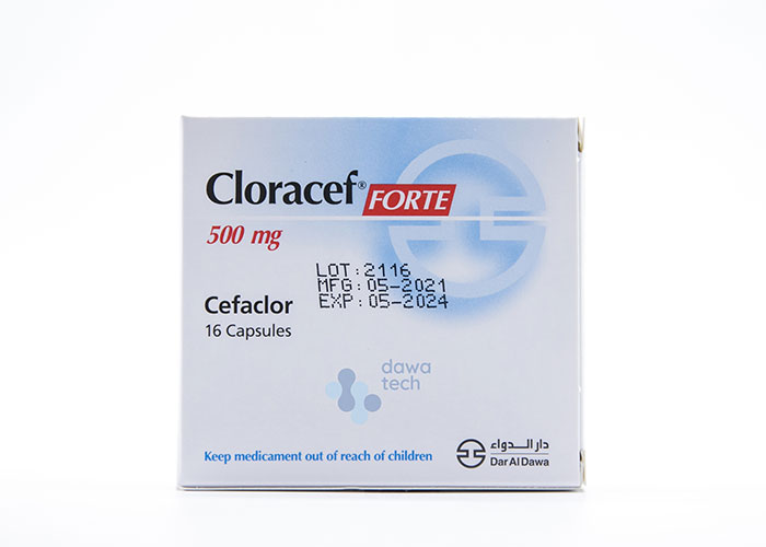 Cloracef 500mg Caps 16'S.