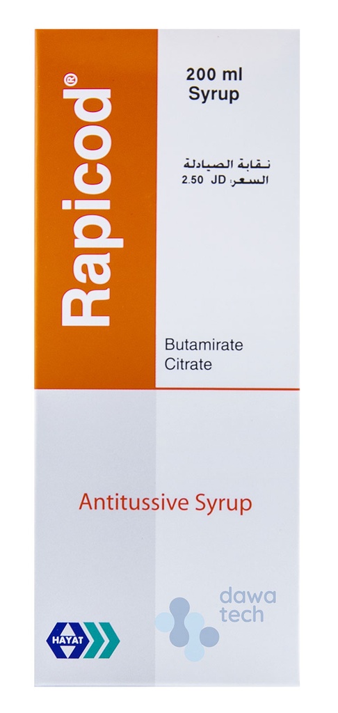 Rapicod 200ml Syrup