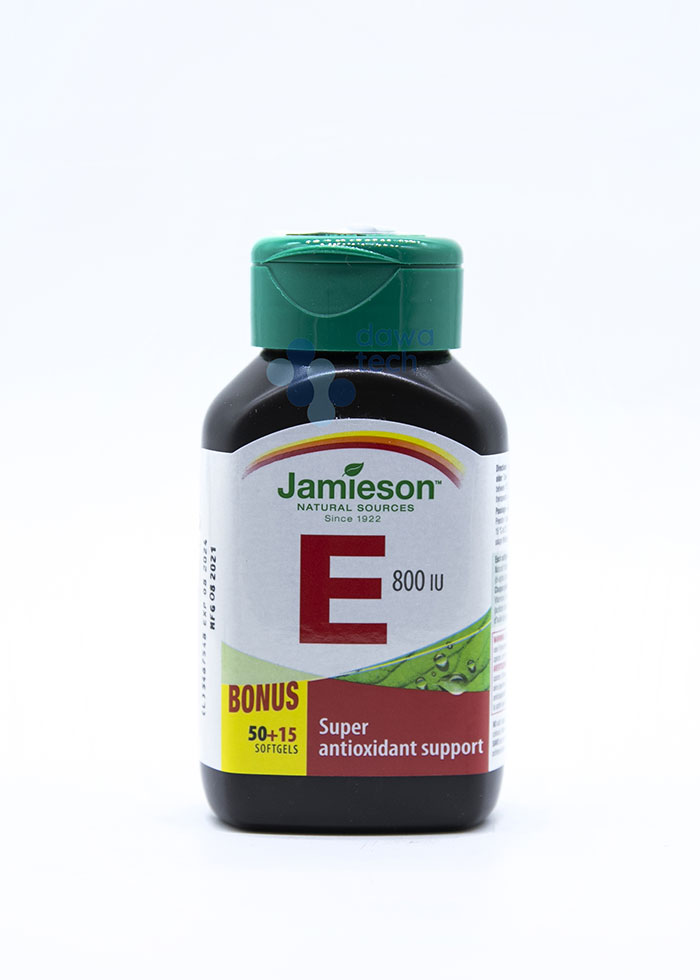 Jami.Vitamin E 800 Ui Caps 65'S