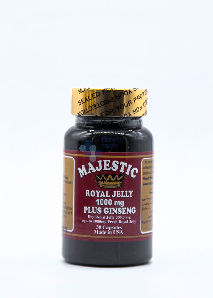 Majestic Royal Jelly 1000mg 30'S Cap