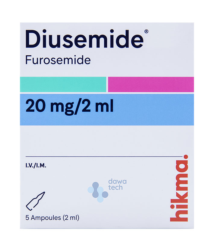 Diusemide 20 Mg 2ml Amp. 5'S