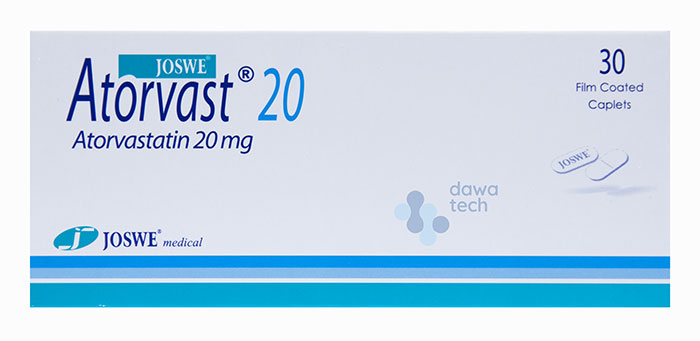Atorvast 20mg 30 Caplets