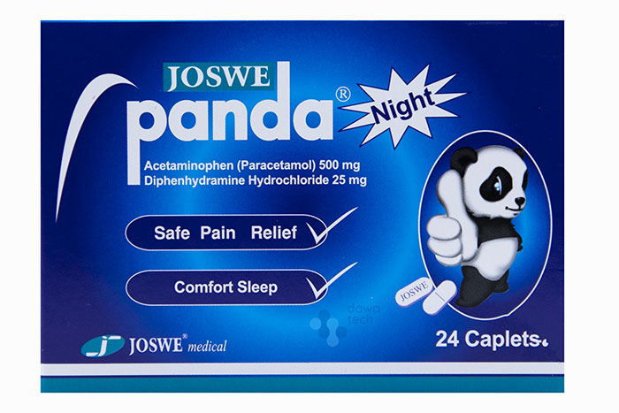Panda Night Caplet 24 Tab