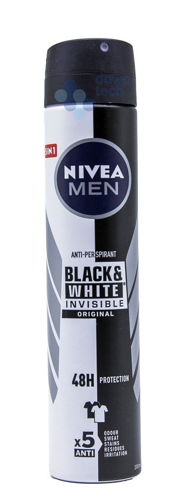 Nivea Deo Spray Invisible Male 200 Ml