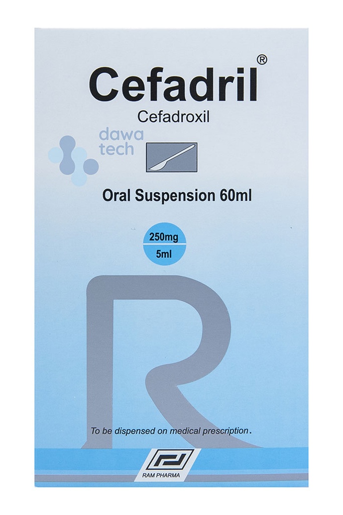 Cefadril Susp. 250 Mg 60 Ml