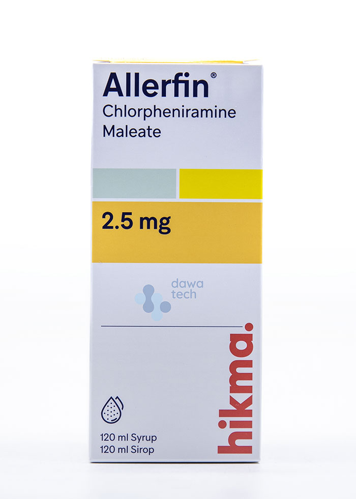 Allerfin Syrup 120ml.