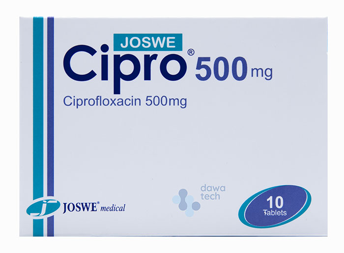 Cipro 500mg Tab 10'S