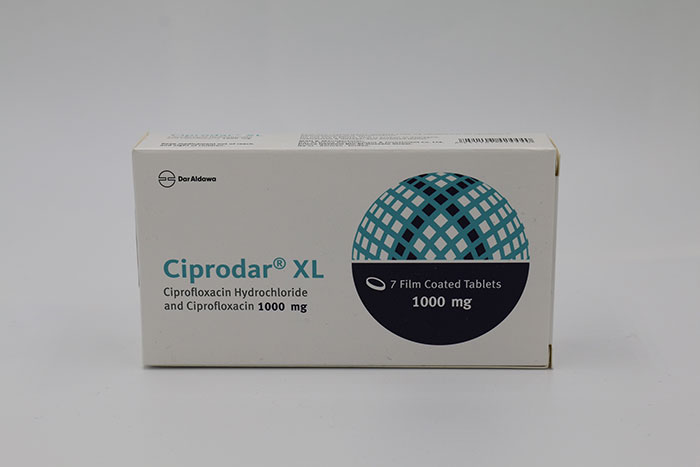 Ciprodar Xl 1000 Tab 7'S.