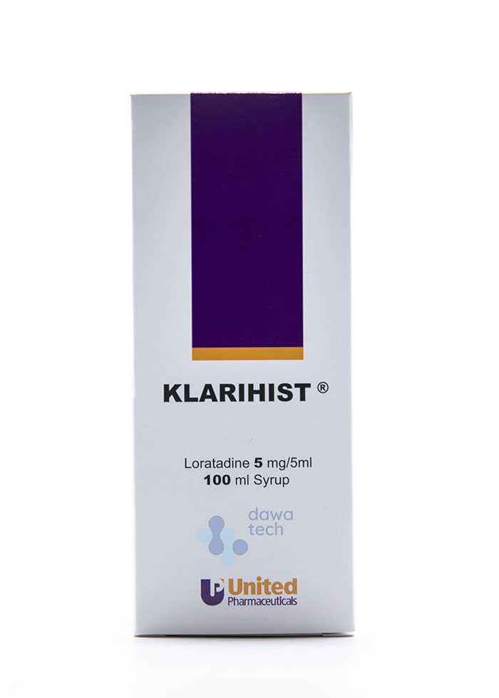 Klarihist 5mg/5ml Syrup 100ml