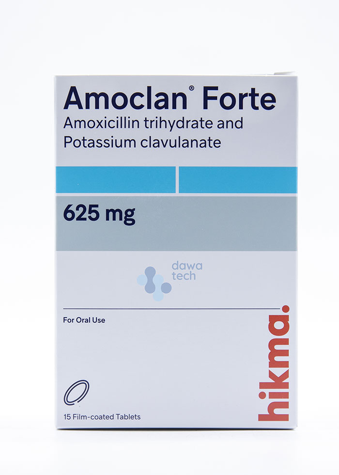 Amoclan Forte 625mg Tabs 15'S