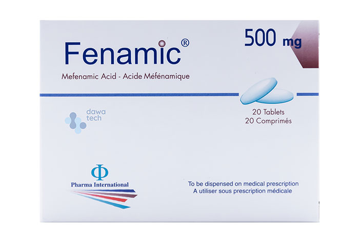 Fenamic 500mg Tab 20'S