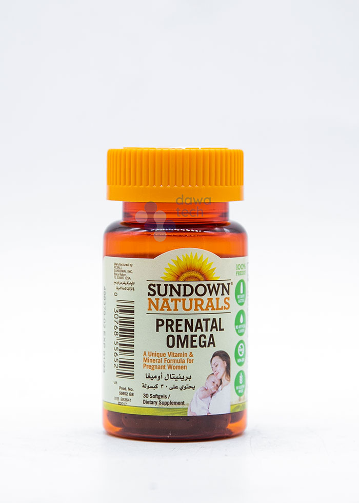SUN DOWN PRENATAL OMEGA CAPs