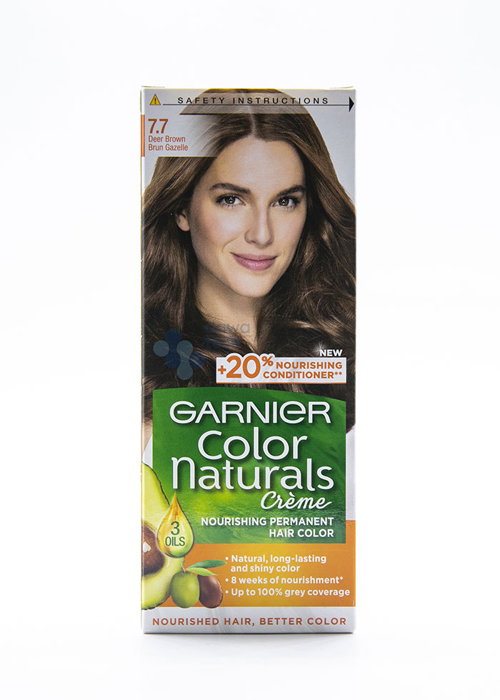 Garnier color naturals 7.7