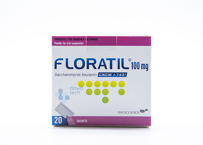 FLORATIL 100MG 20 SACHETS