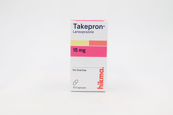Takepron 15mg Caps 10'S