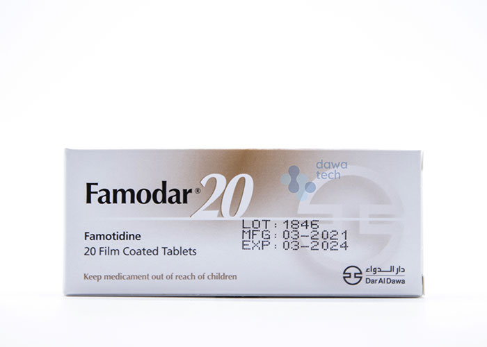 Famodar 20mg Tab 20'S.