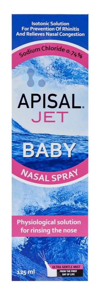 Apisal Jet NASAL Spray 125 Ml(BABY)