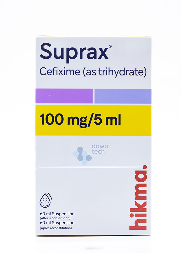 Suprax 100mg Susp. 60ml