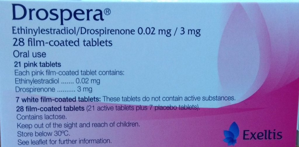 Drospera 2% 28tab