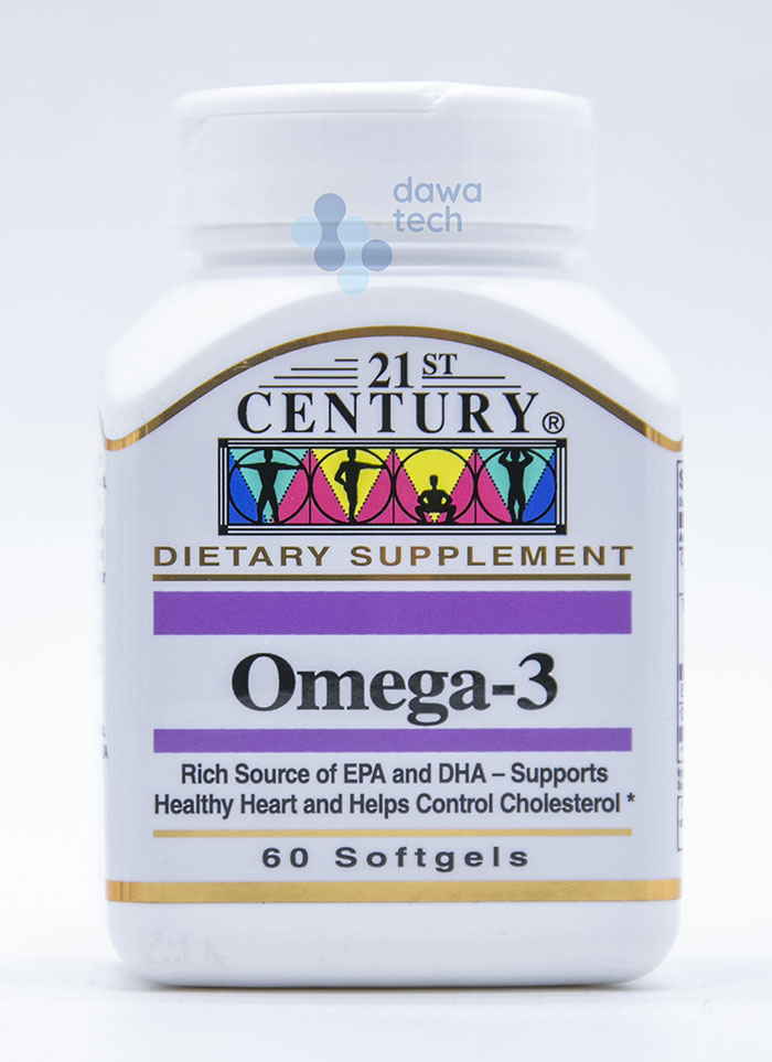 21st Century Omega 3 60 Softgels