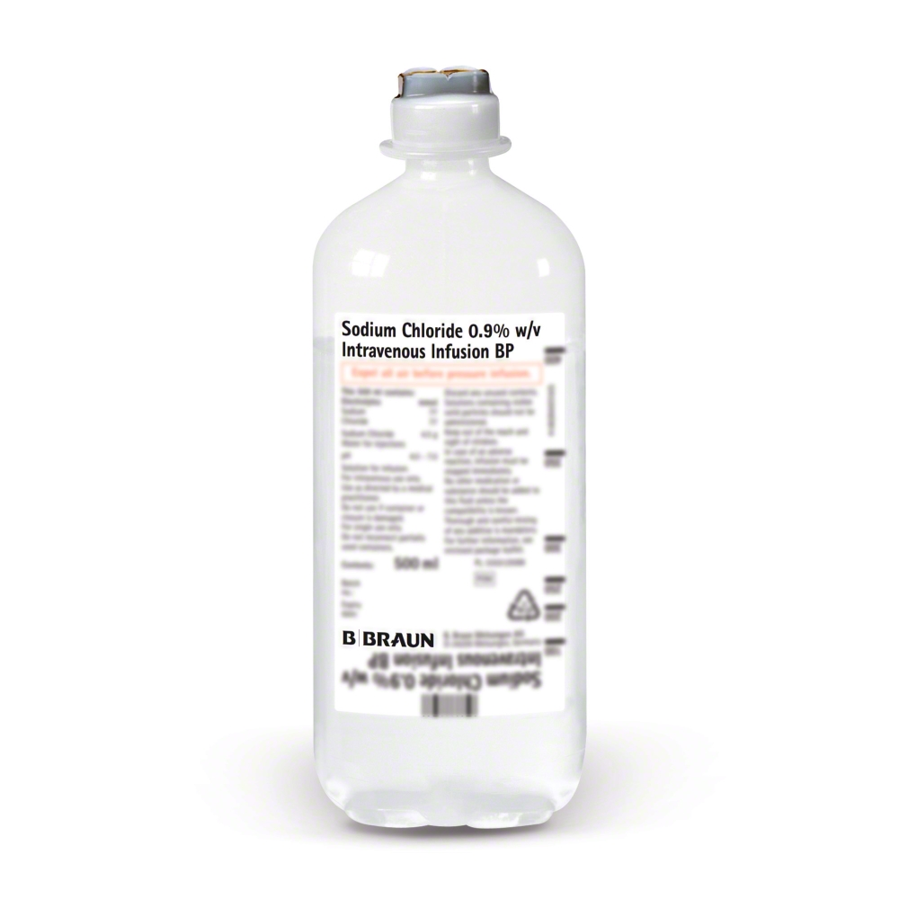 Sodium Chloride  0.9% 500 Ml