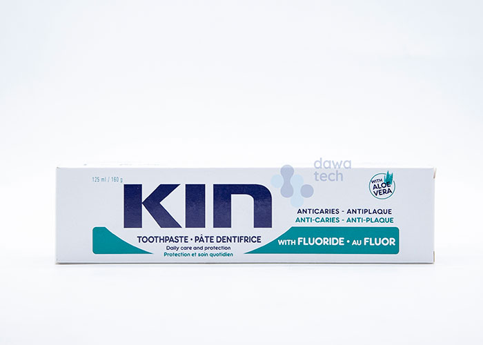 Kin aloe vera anti caries T/P 125ml