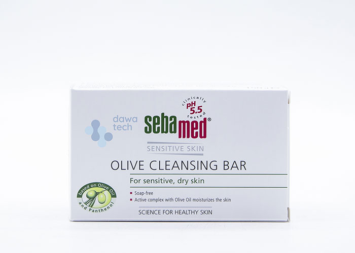 sebamed olive cleansing bar 150g
