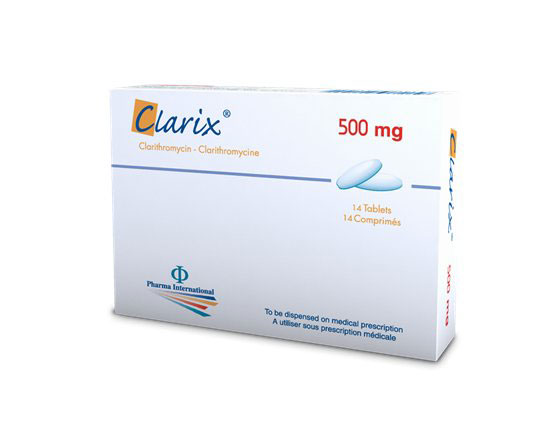 Clarix 500mg Tab.14'S