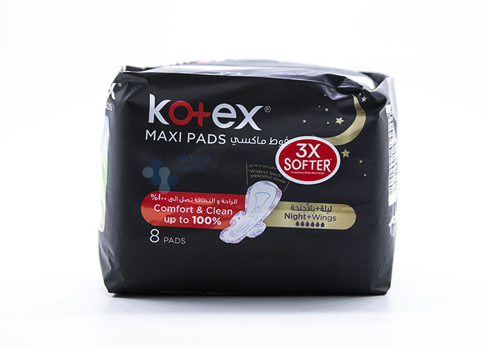 kotex 8pads night
