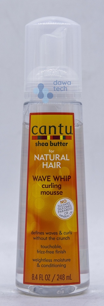 cantu wave whip curling mousse