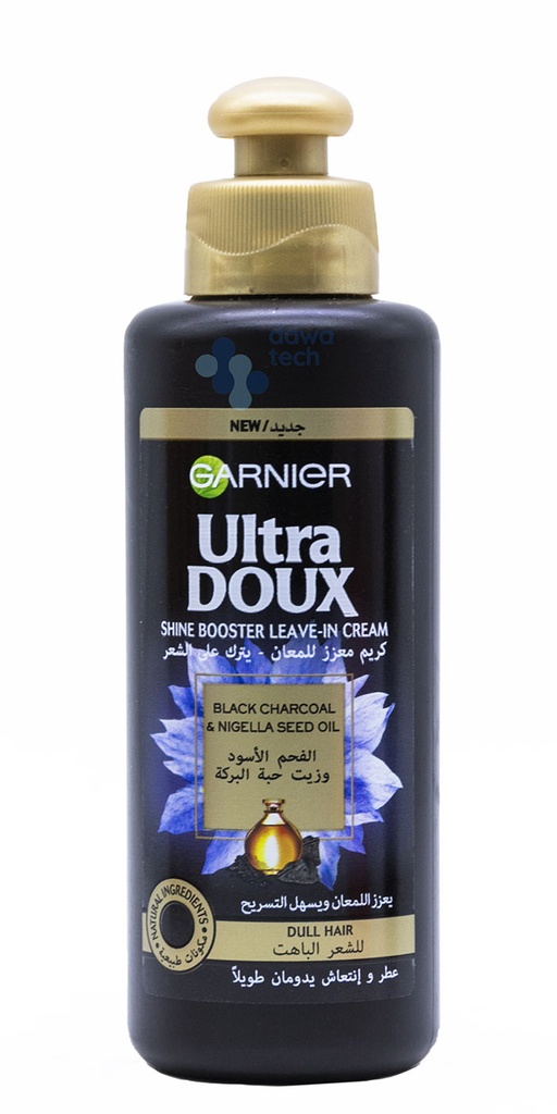 ultra doux black charcoal cream 200ml