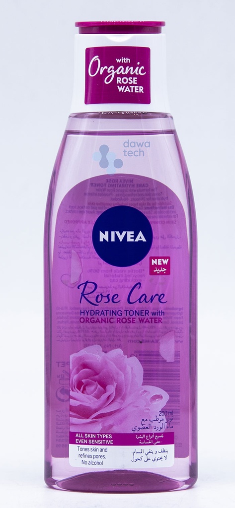 NIVEA ROSE TONER 200ML
