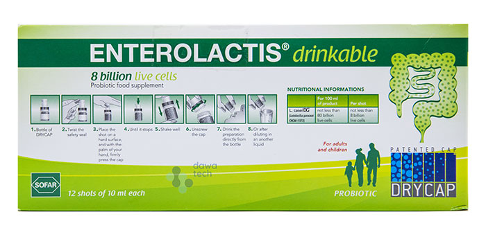 Enterolactis drinkable 12shots