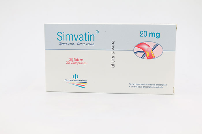 Simvatin 20mg Tab. 30'S