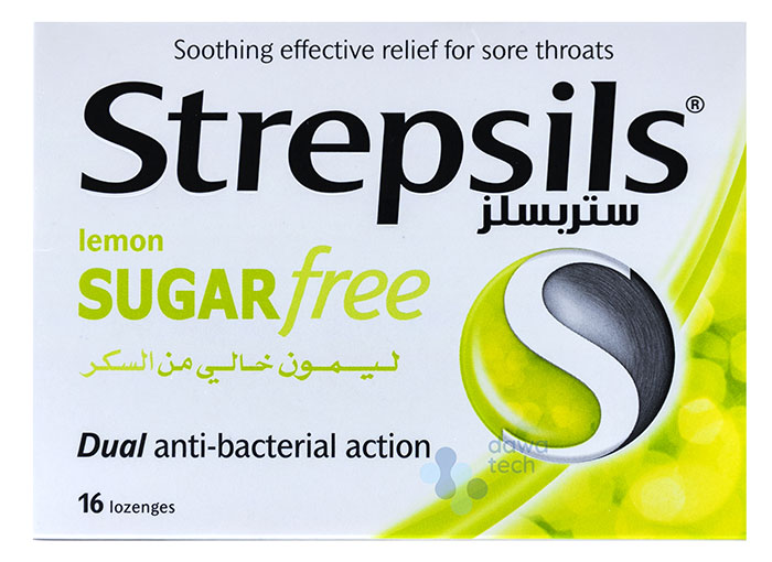 Strepsils Lemon Sugar Free 16