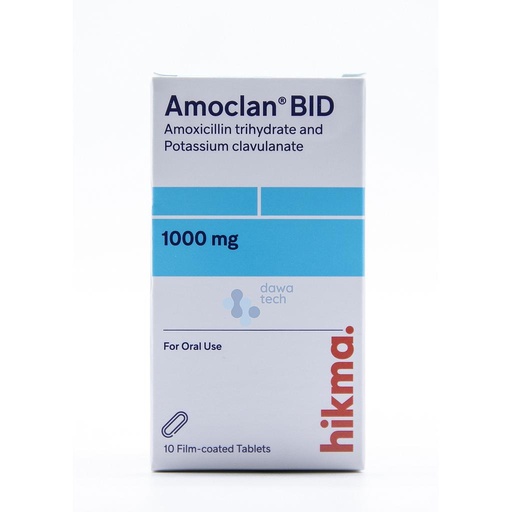 [6124] Amoclan 1g Bid Tab 10'S