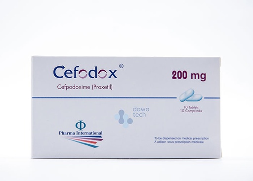 [5487] Cefodox 200mg Tab 10'S